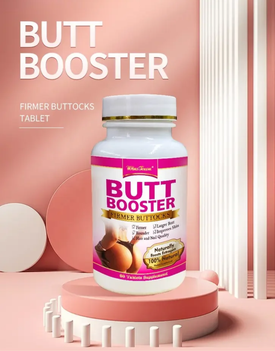 All natural BUTT BOOSTER