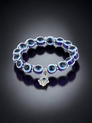 Evil eye bracelet with 🪬🪬🪬
