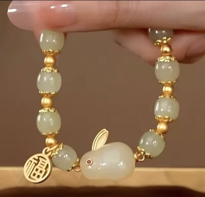 Beautiful Jade bracelet 🐰