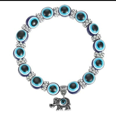 Elephant evil eye bracelet 🧿 🐘
