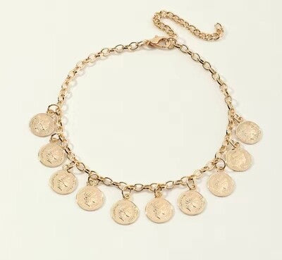 Coin time 🪙 anklet