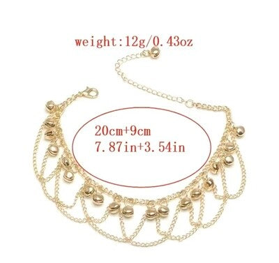 Jazzy drape  ANKLET