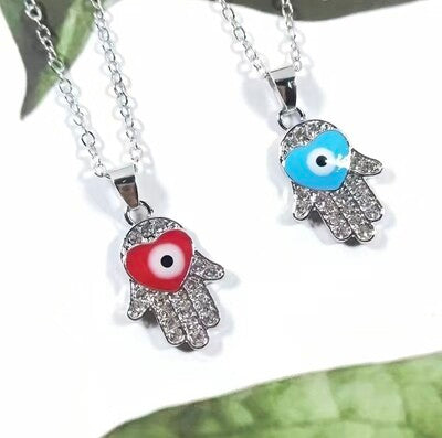 Evil Eye 🪬 Necklace (red)