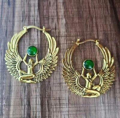Egyptian queen Isis earrings ⭐️⭐️⭐️