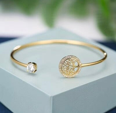 Tree of life, Bangle bracelet⭐️(gold)
