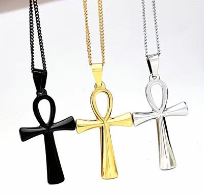 Egyptian cross necklace (.Gold)⭐️