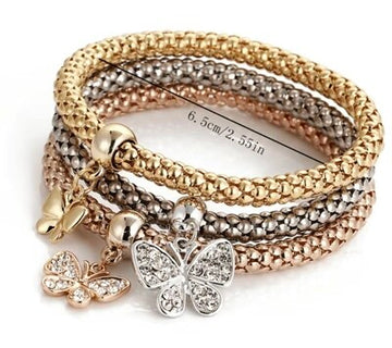 Gorgeous butterfly, charm set 🦋 bracelet