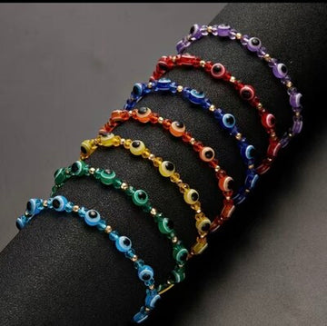 Blue 🧿evil eye bracelet